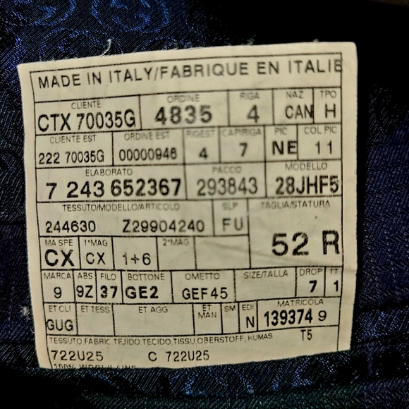 Gucci navy micro square blazer - Picture 7 of 11